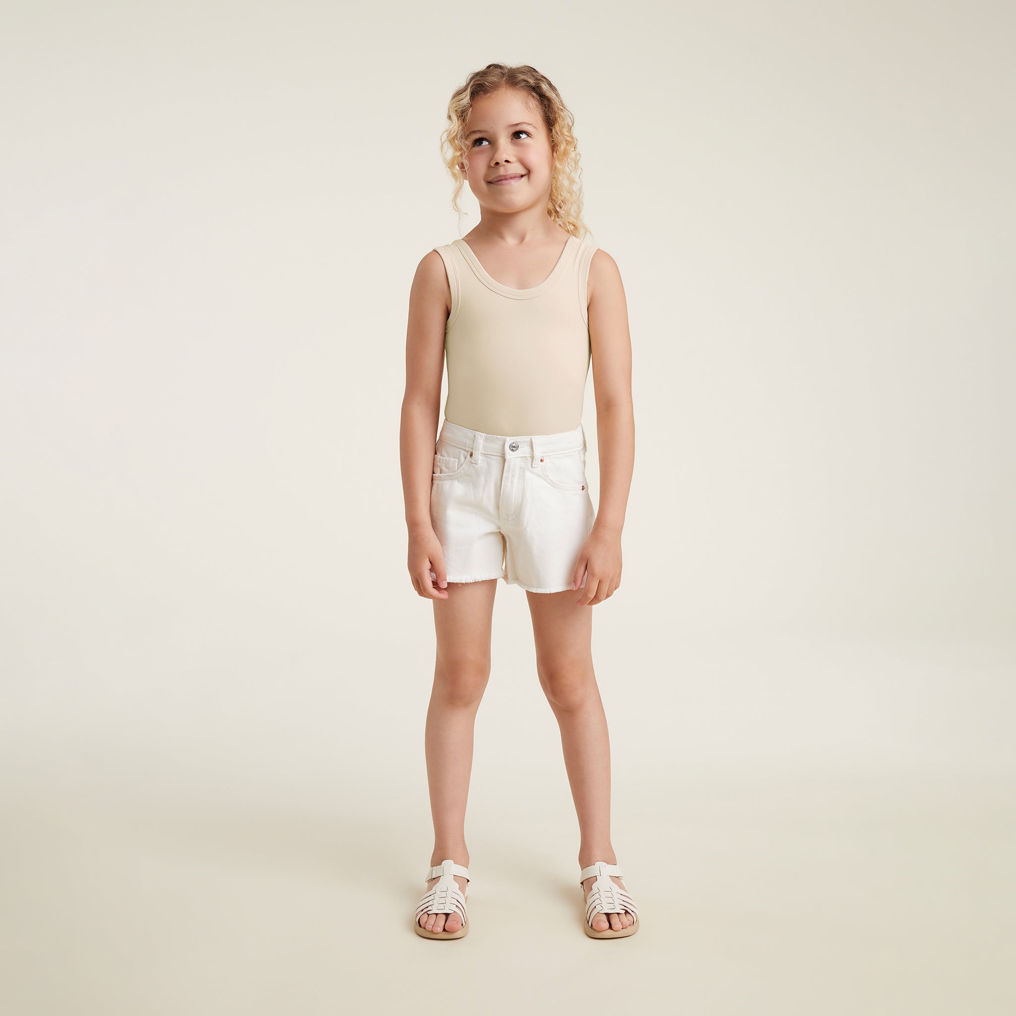 Seamless Scoop Tank Bodysuit | Bone