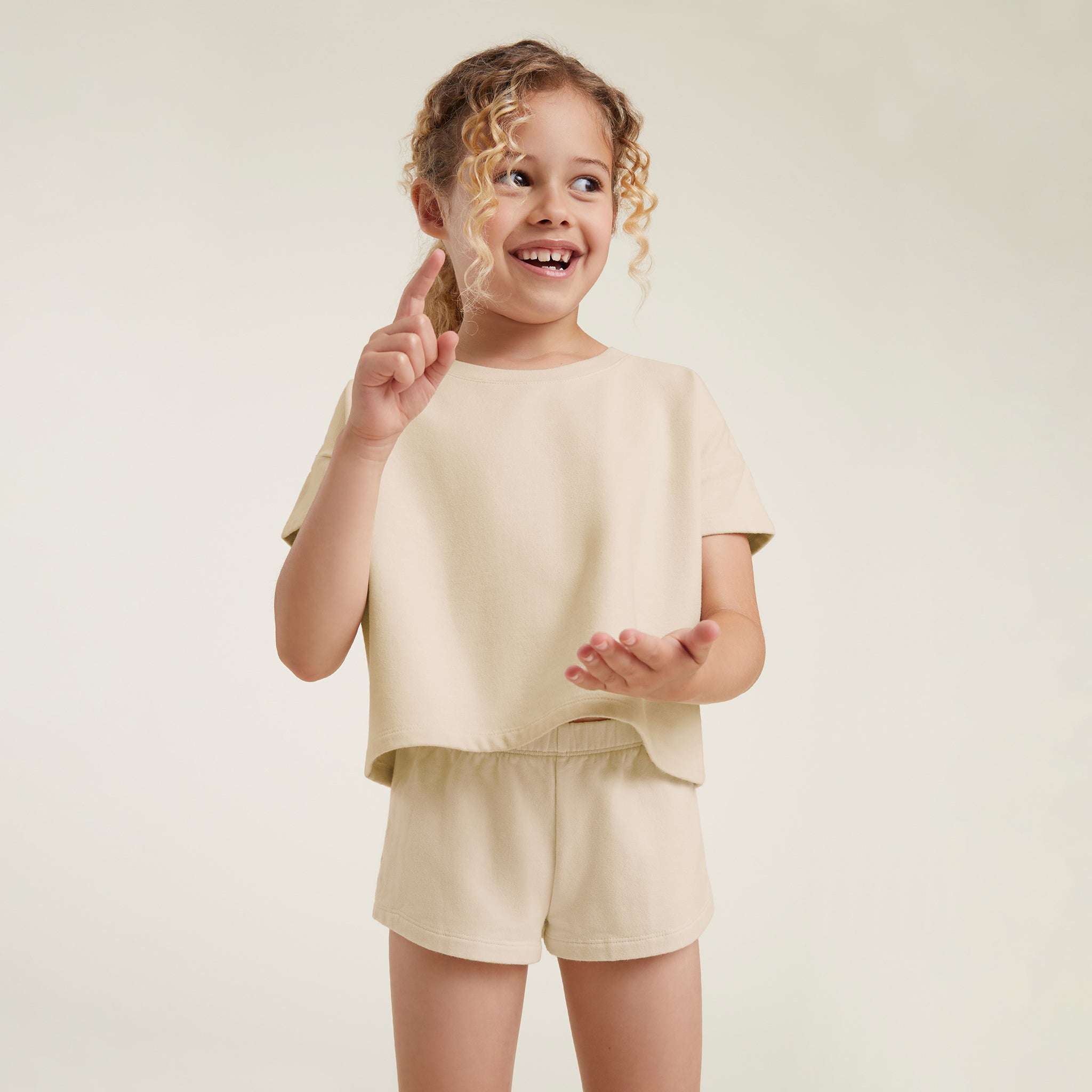 Mini Short Set | Bone