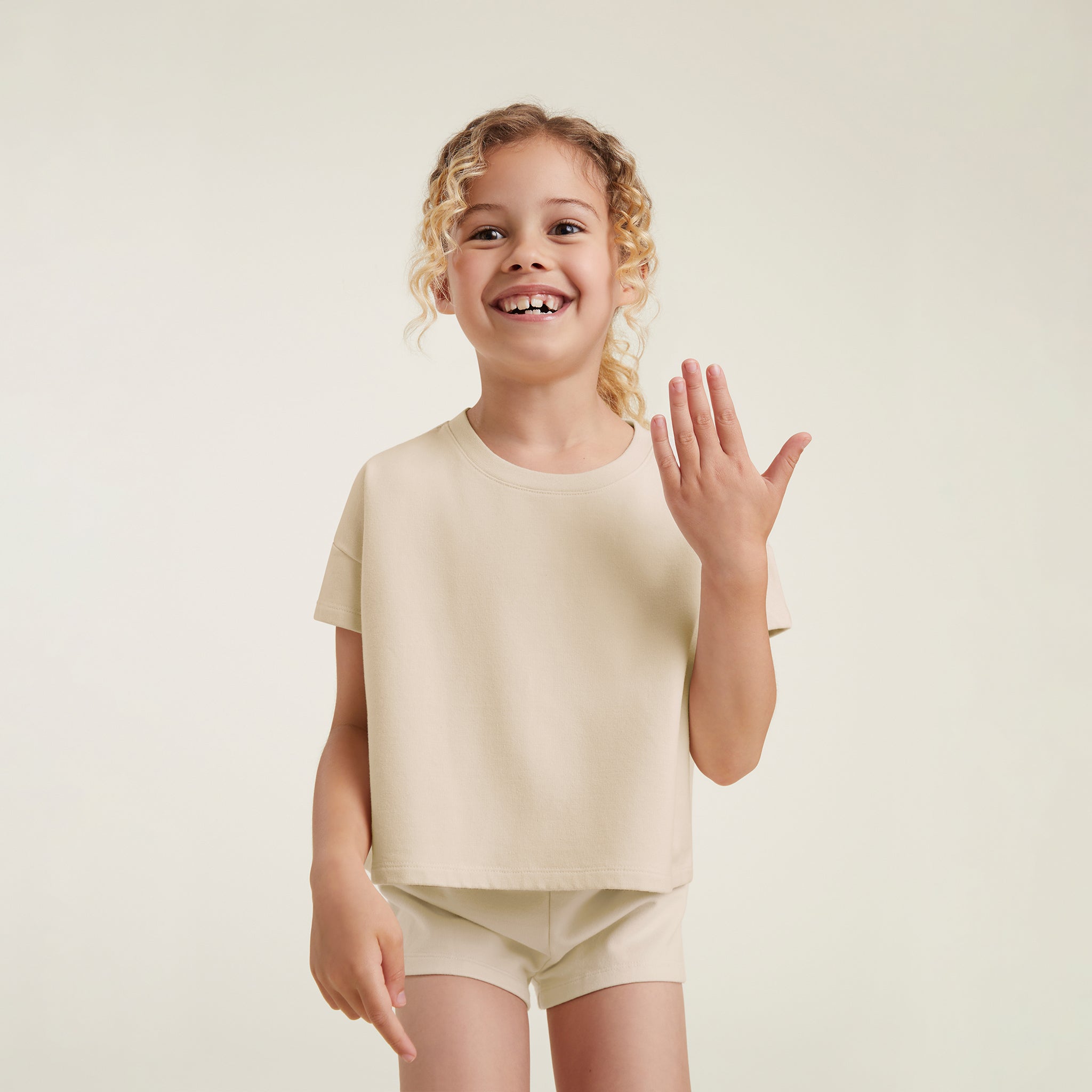 Mini Short Set | Bone