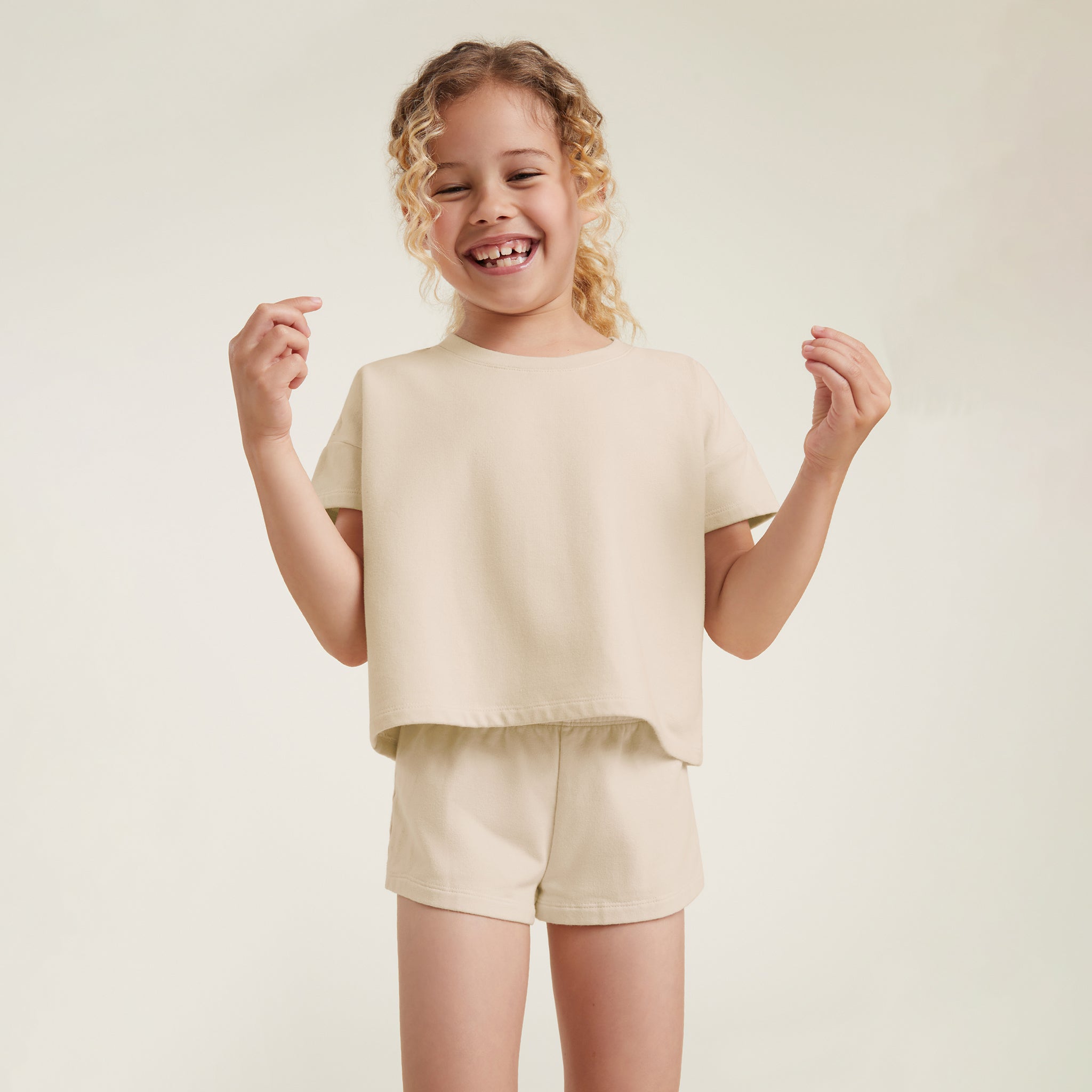 Mini Short Set | Bone