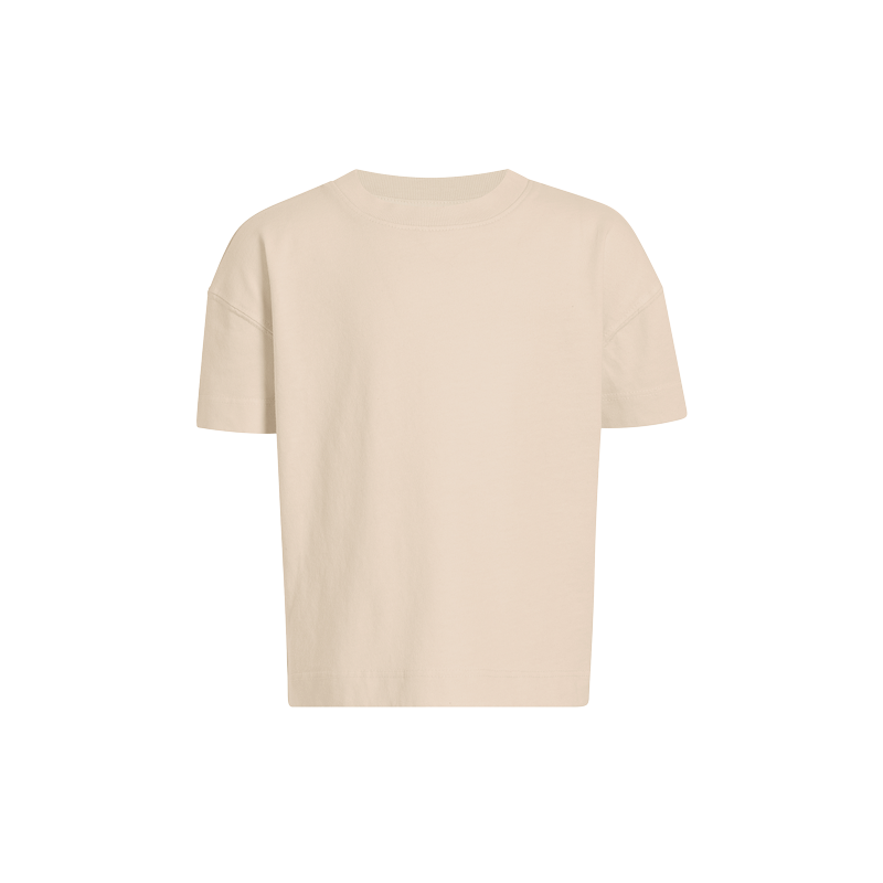 Boxy Tee | Bone