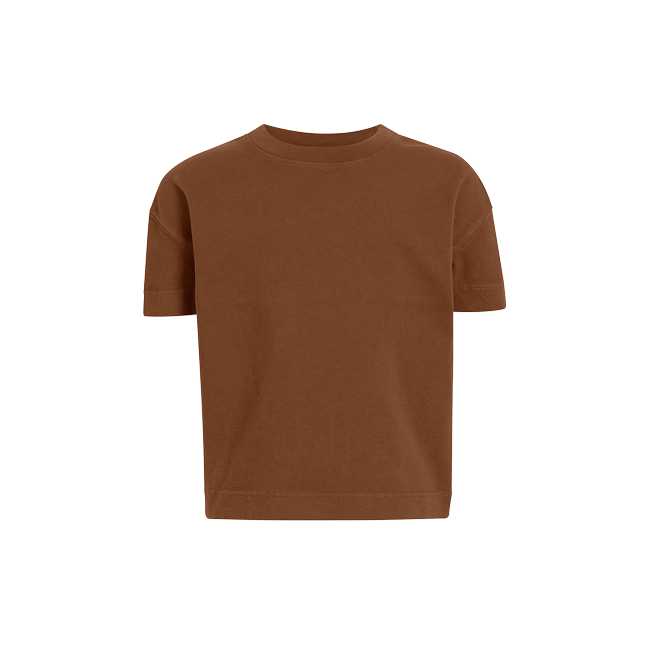Boxy Tee | Chocolate