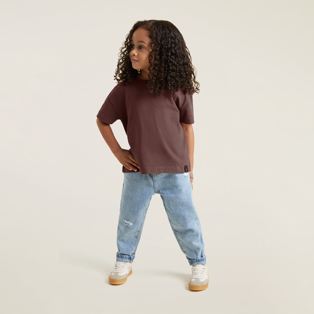 Boxy Tee | Coffee