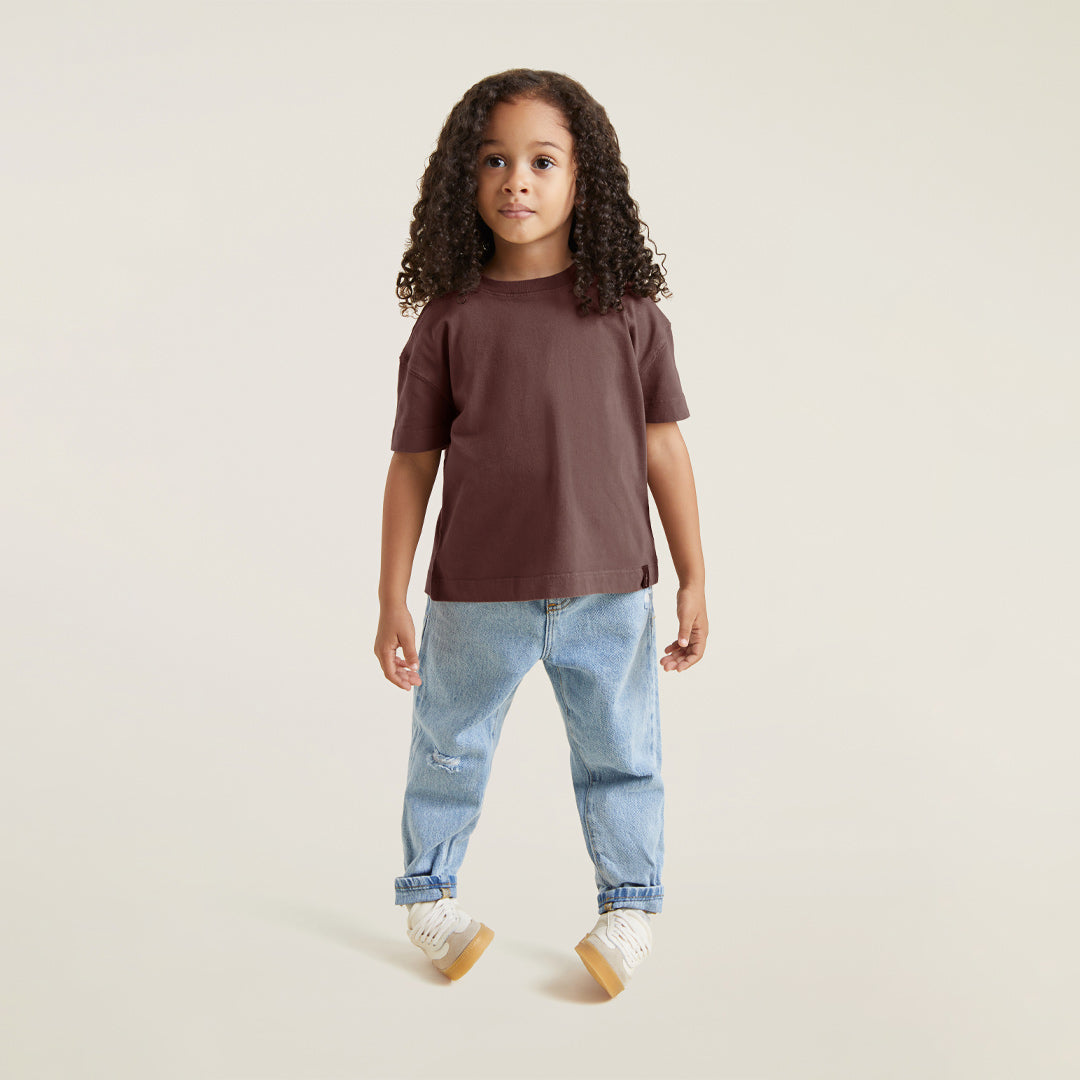 Boxy Tee | Coffee
