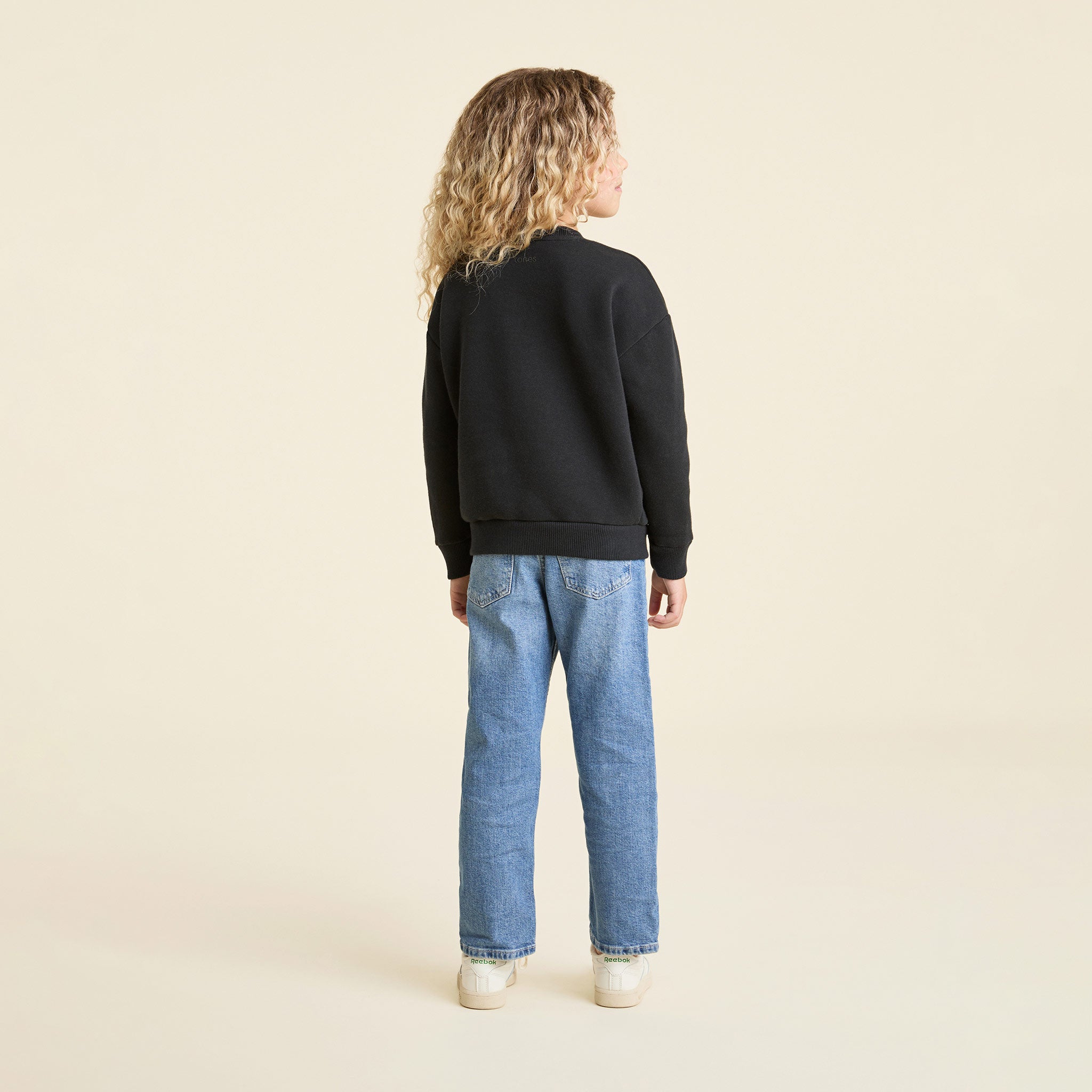 Toddler Crewneck Sweatshirt | Black