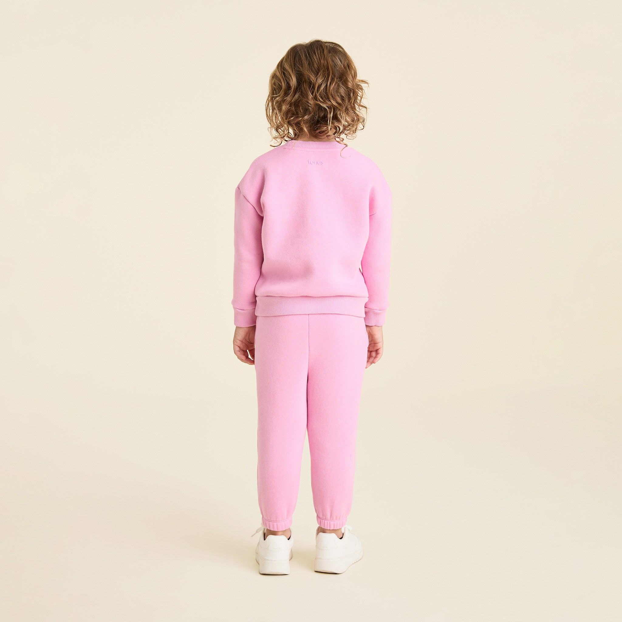 Kids Crewneck Sweatshirt | Bubblegum Pink