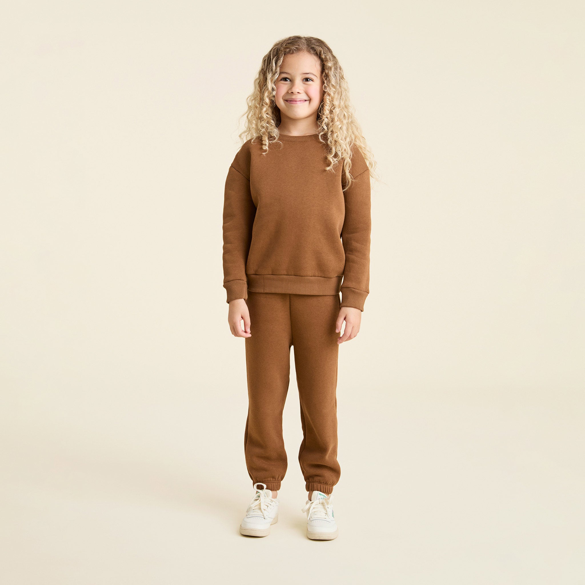 Toddler Crewneck Sweatshirt | Chocolate