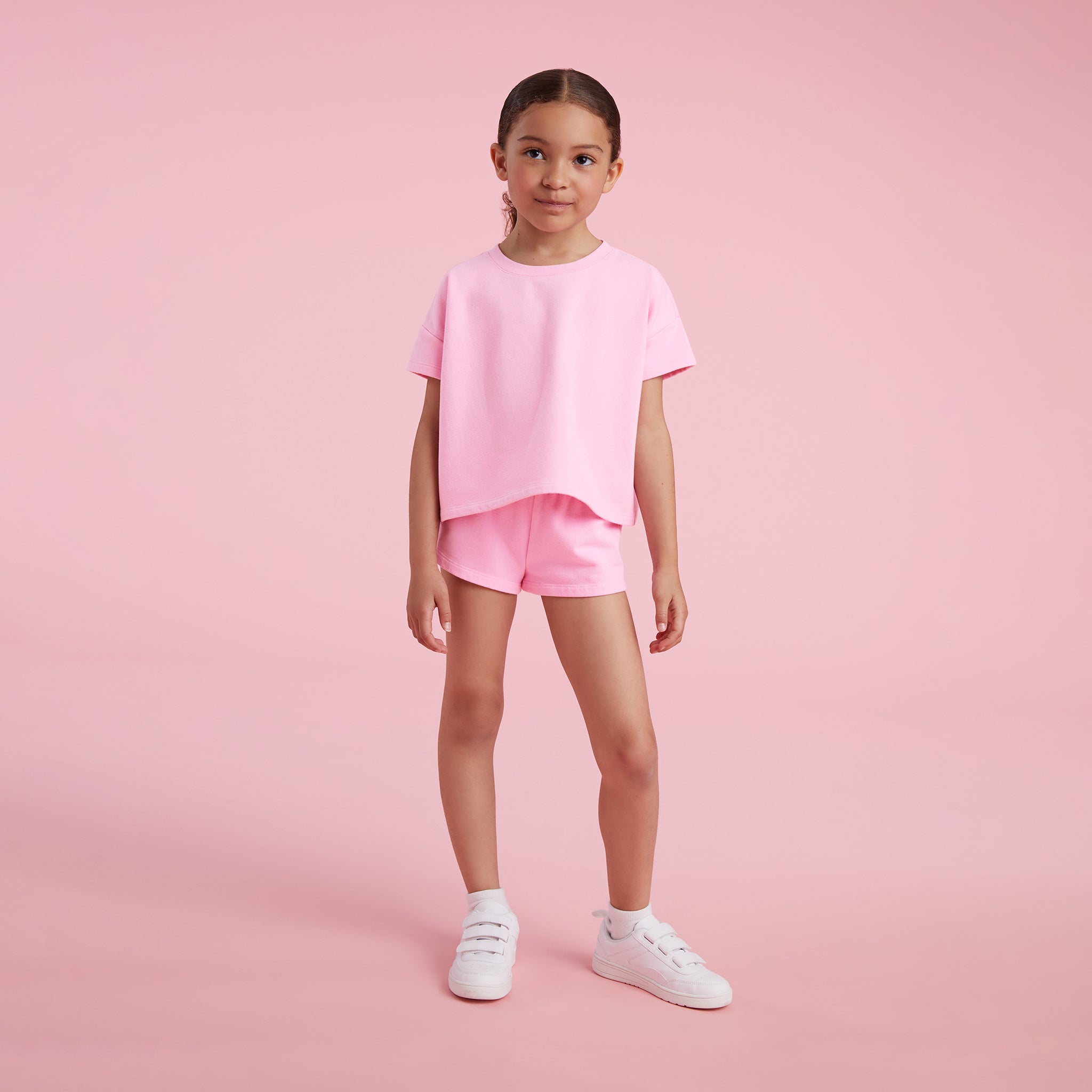 Mini Shorts Set | Bubblegum Pink